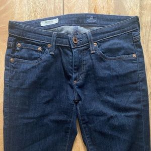 AG Adriano Goldschmied DARK Denim Jeans Size 26